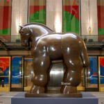 fernando botero horse sculpture