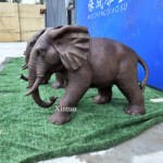 Floor Standing Elephant Statue