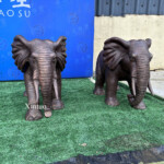 Floor Standing Elephant Statue