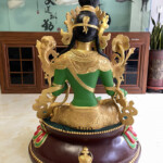 green tara bronze statue