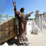 large outdoor jesus statue