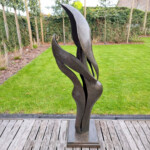 Abstract Bronze Sculpture for Sale