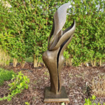 Abstract Bronze Sculpture for Sale