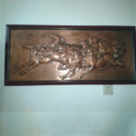 Bronze Relief Plaque