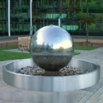 Stainless Steel Ball Fountain