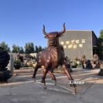 Bronze Bull Figurine