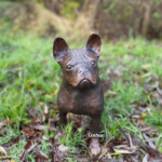 french bulldog statue for garden