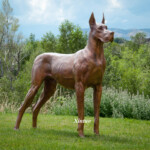 great dane statue for garden