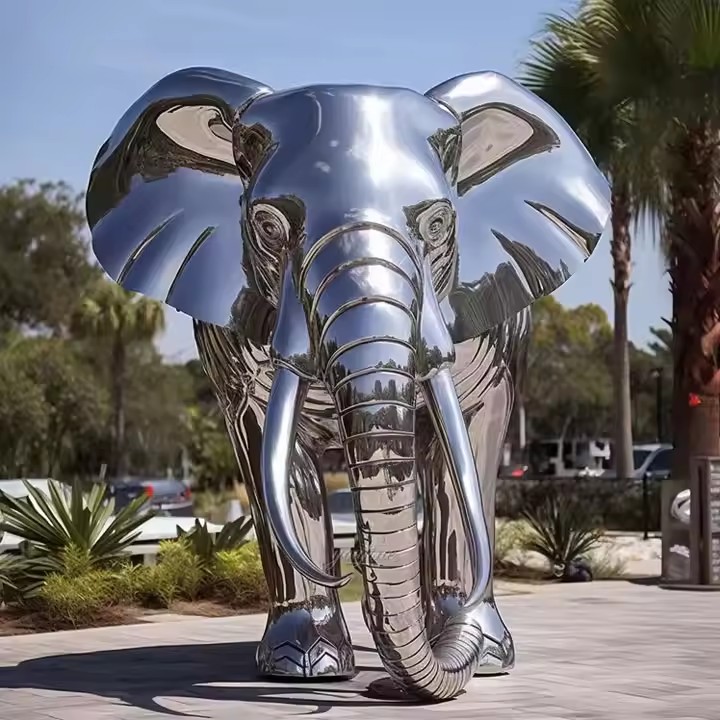 Elephant Sculpture for Garden