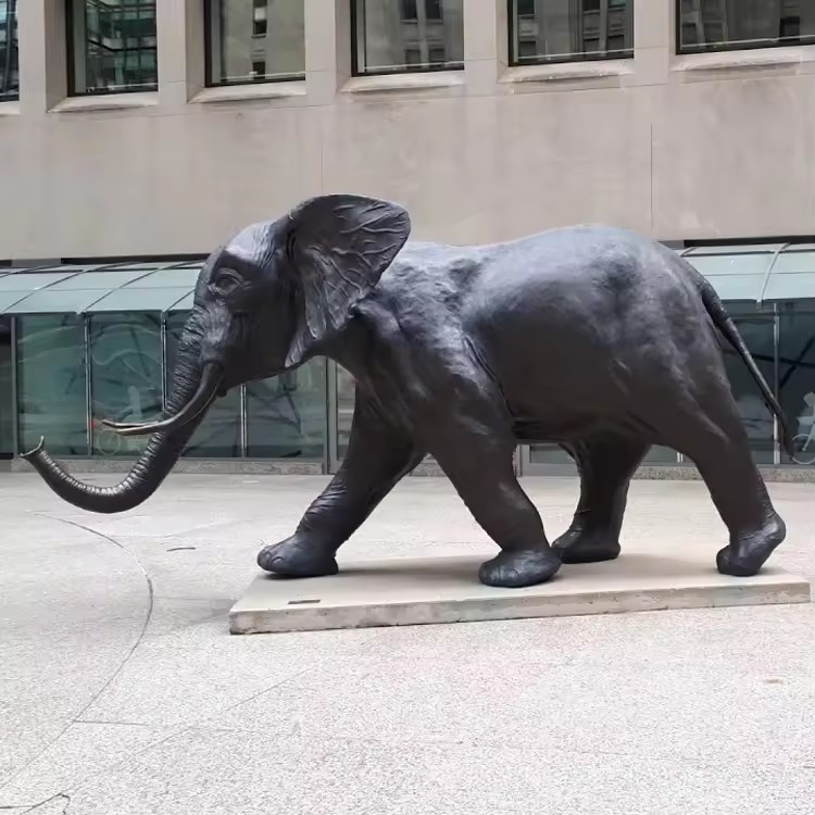 Elephant Sculpture for Garden