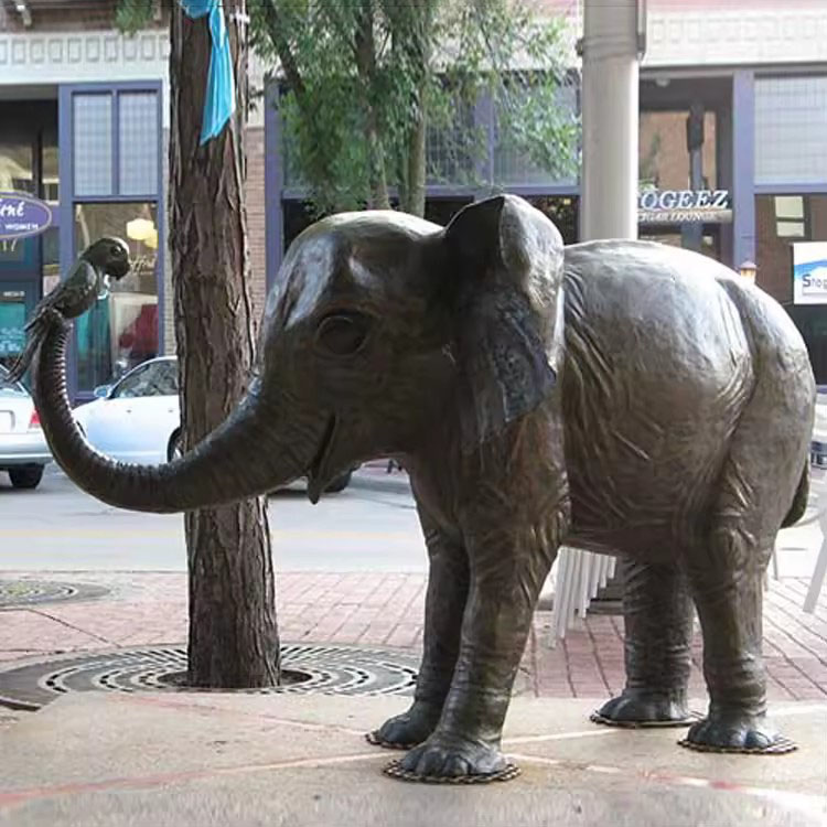 Elephant Sculpture for Garden