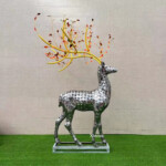 stainless steel deer