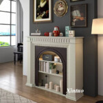 white marble fireplace mantel 