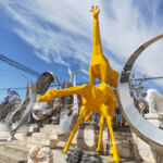 large giraffe statue for sale