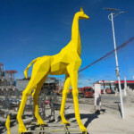 large giraffe statue for sale