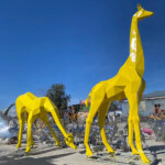 large giraffe statue for sale