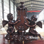 Bronze Cherub Statue