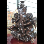 Bronze Cherub Statue