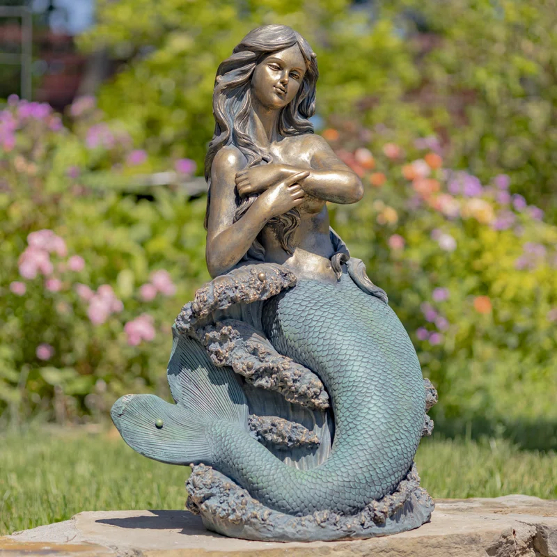 Garden Mermaid Statue