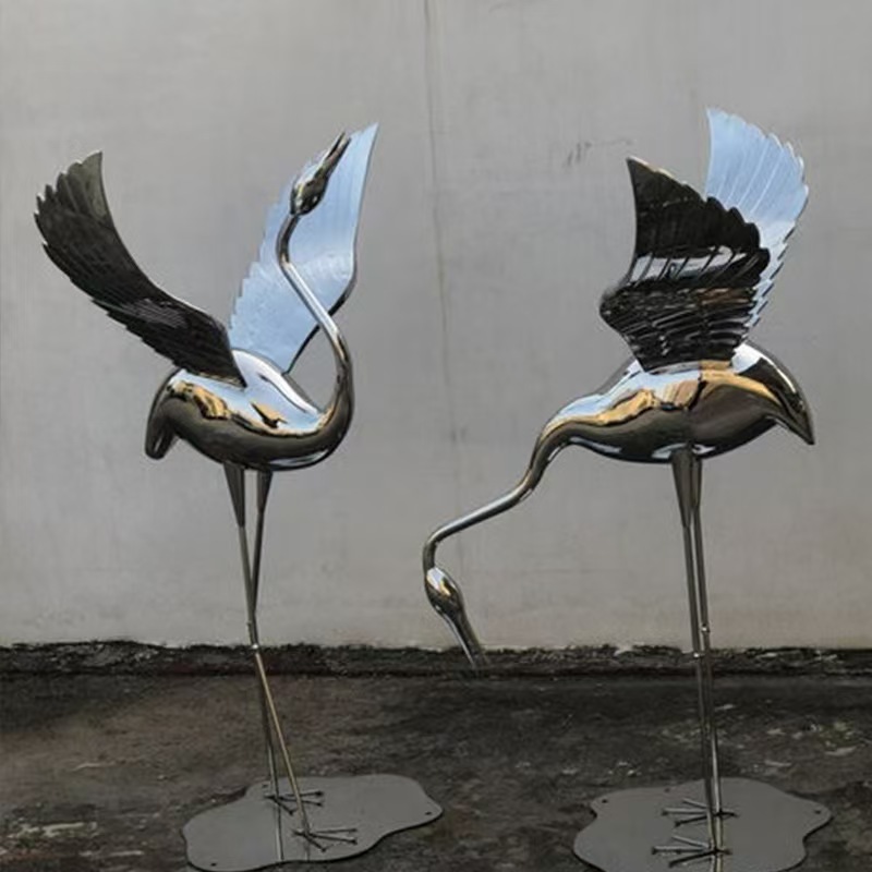 Crane Statue for garden