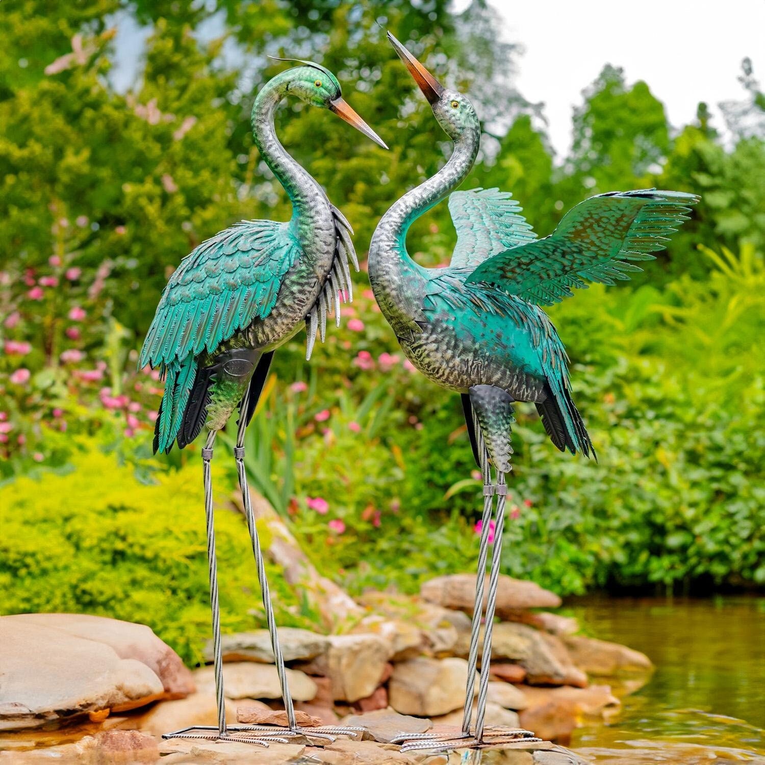 Crane Statue for garden