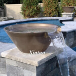 water bowl feature for pools