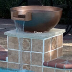 water bowl feature for pools