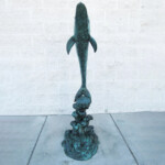 Dolphin Fountain Sculpture