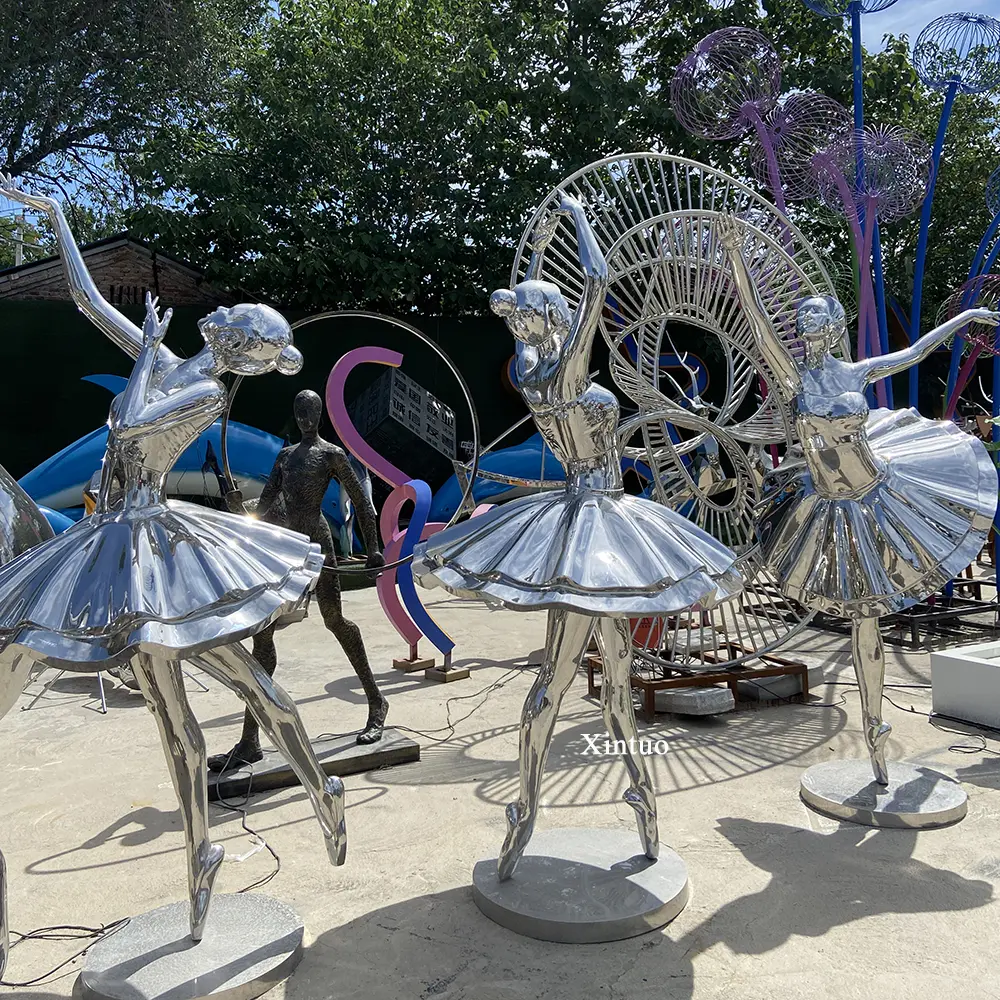 Lotus Flower Garden Sculpture