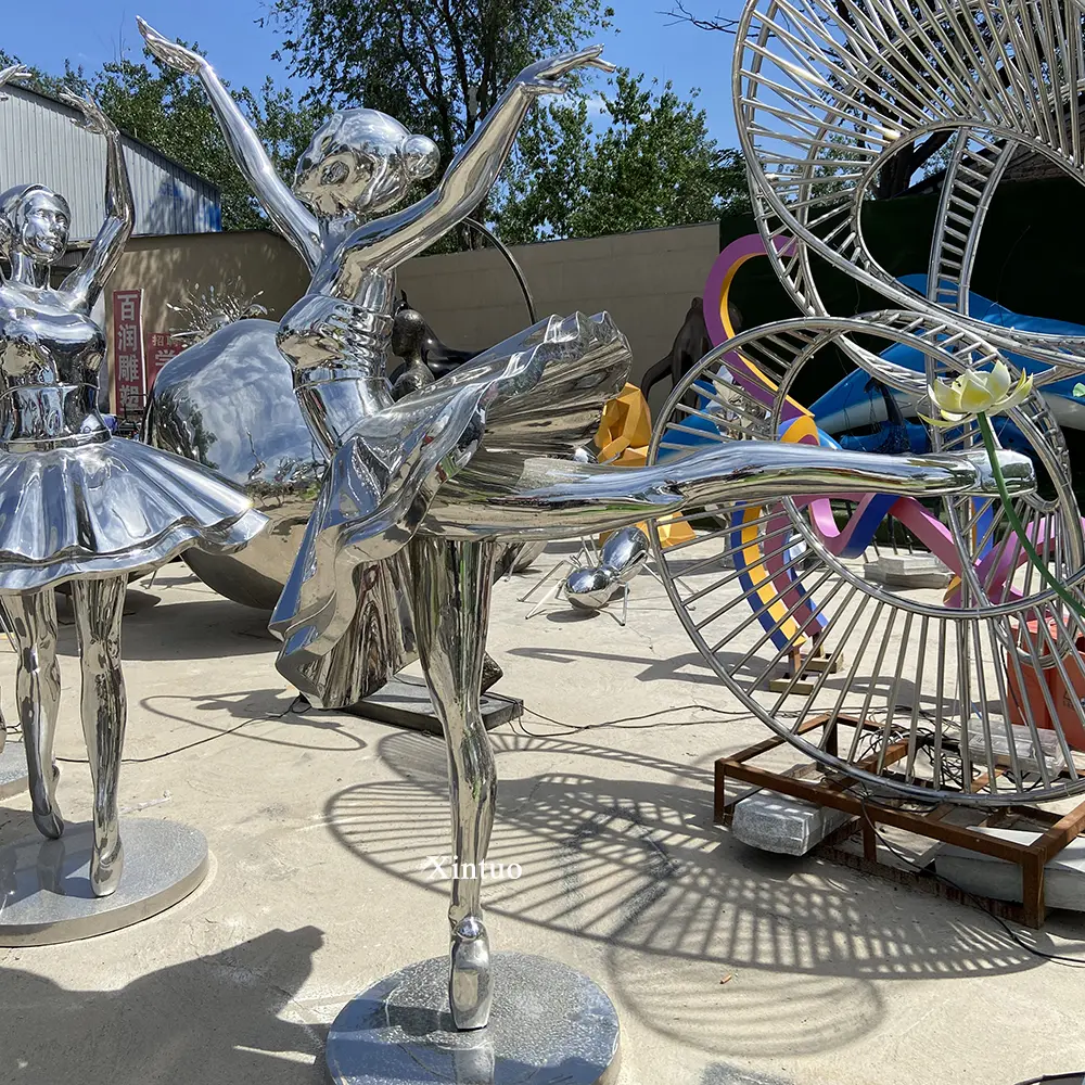 Lotus Flower Garden Sculpture