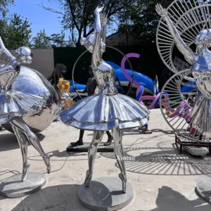 Lotus Flower Garden Sculpture