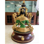 Green Tara Bronze Statue