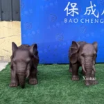 2 feet elephant statue