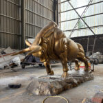 bronze bull statue for sale