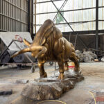 bronze bull statue for sale