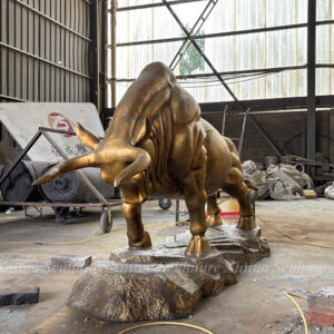 bronze bull statue for sale