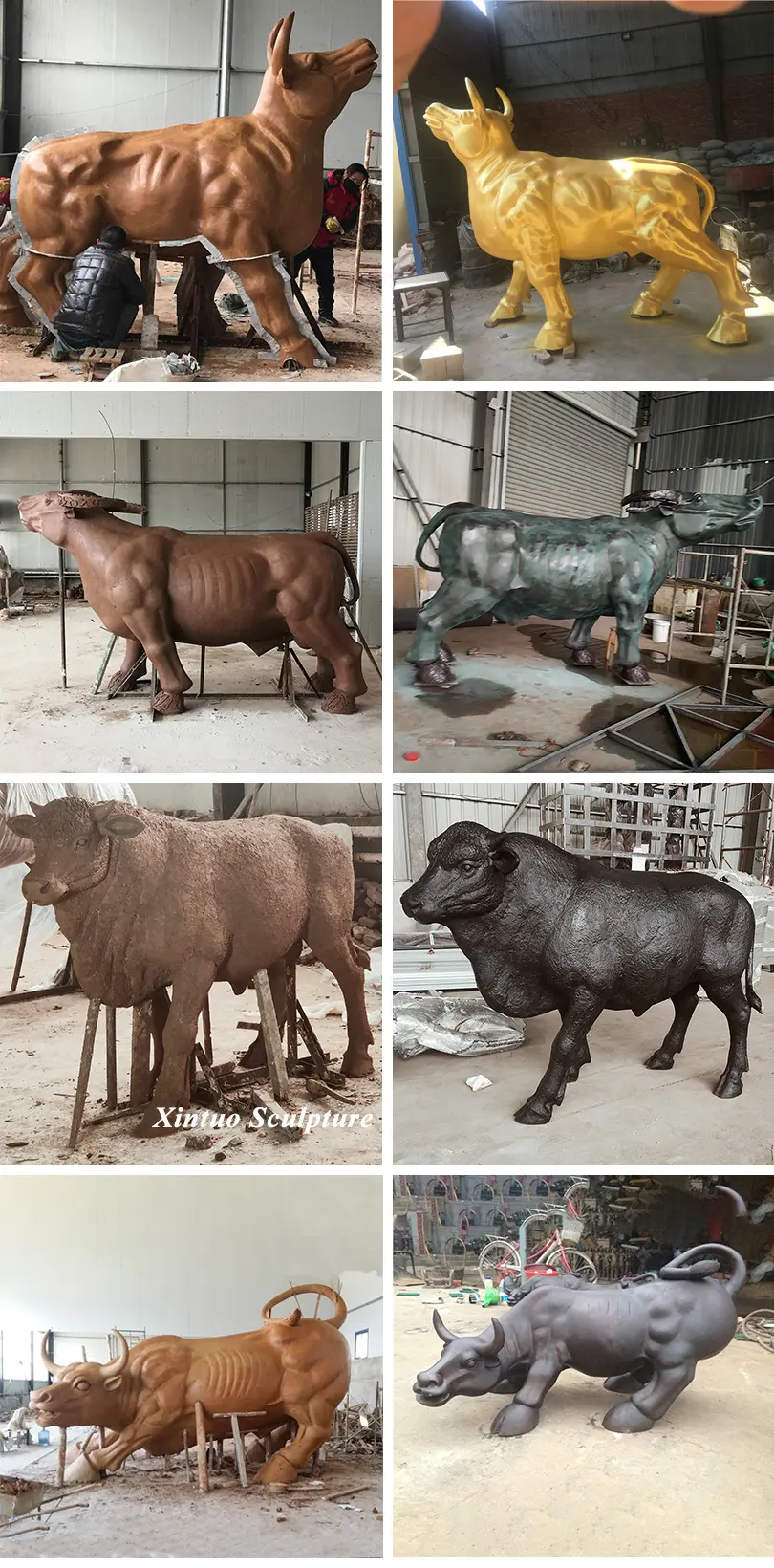 Wall Street Bull Sculpture