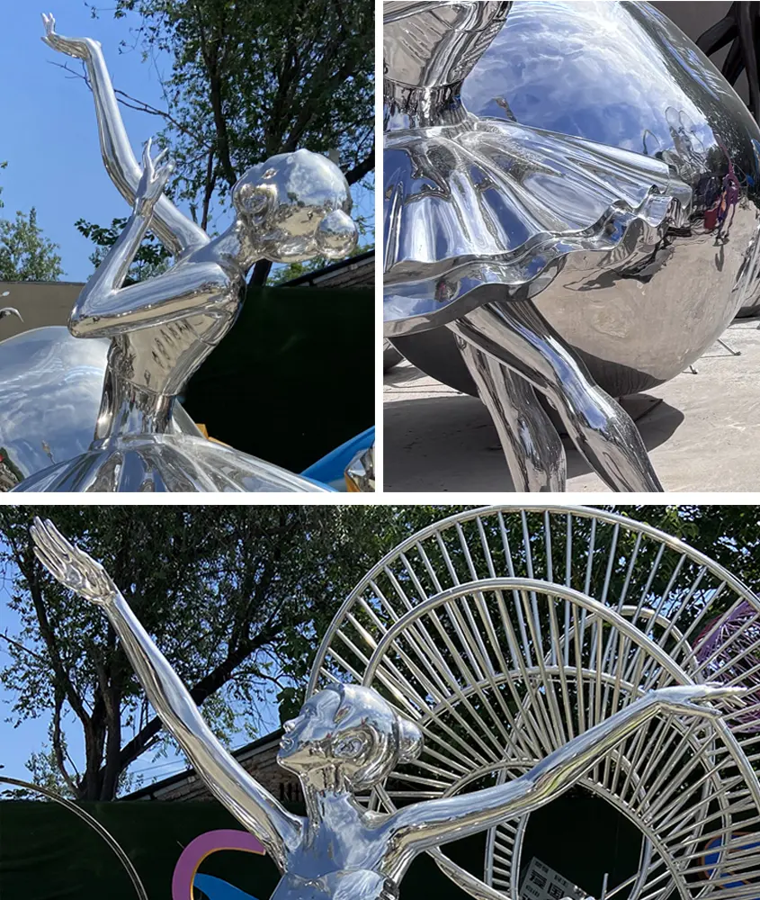 Ballerina Garden Statue