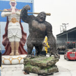 Large Gorilla Statue for Garden