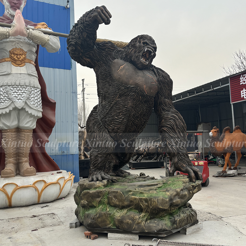 Large Gorilla Statue for Garden