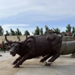 Life Size Bull Sculpture
