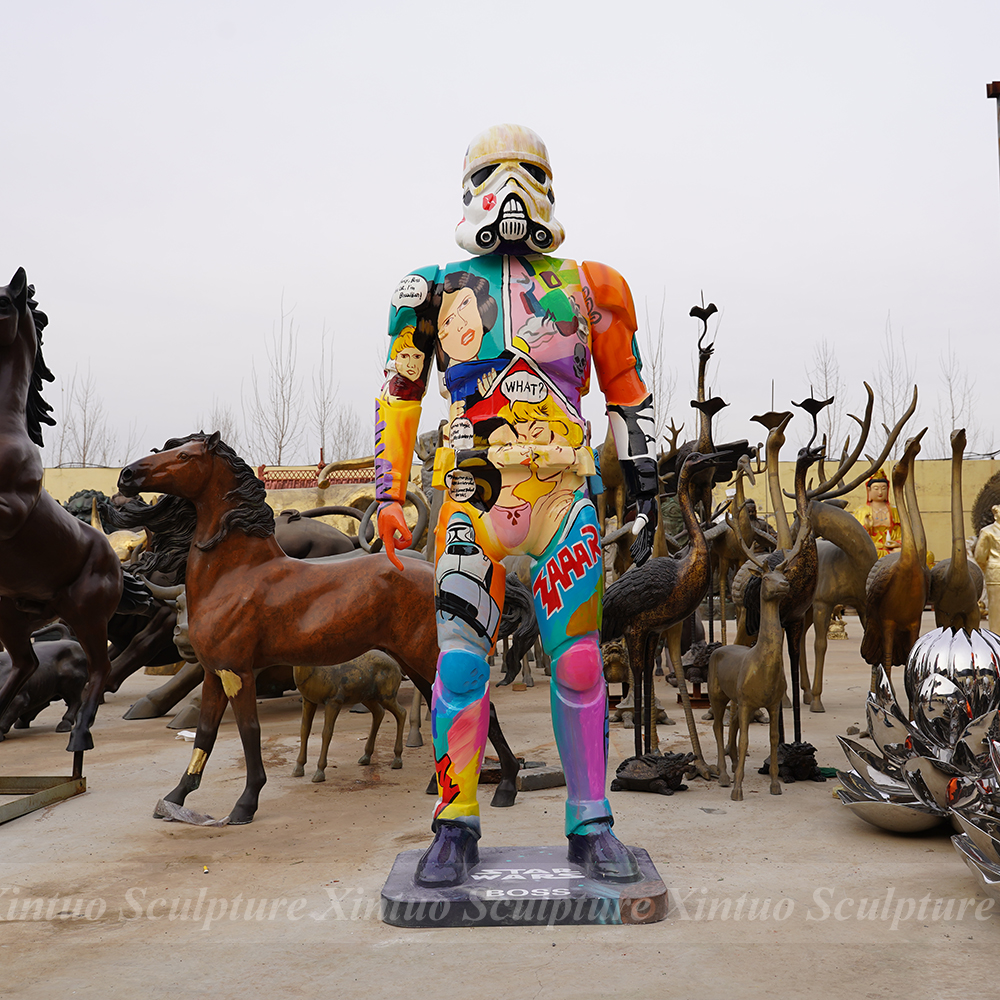 life size stormtrooper statue