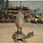Crane on Turtle Statue