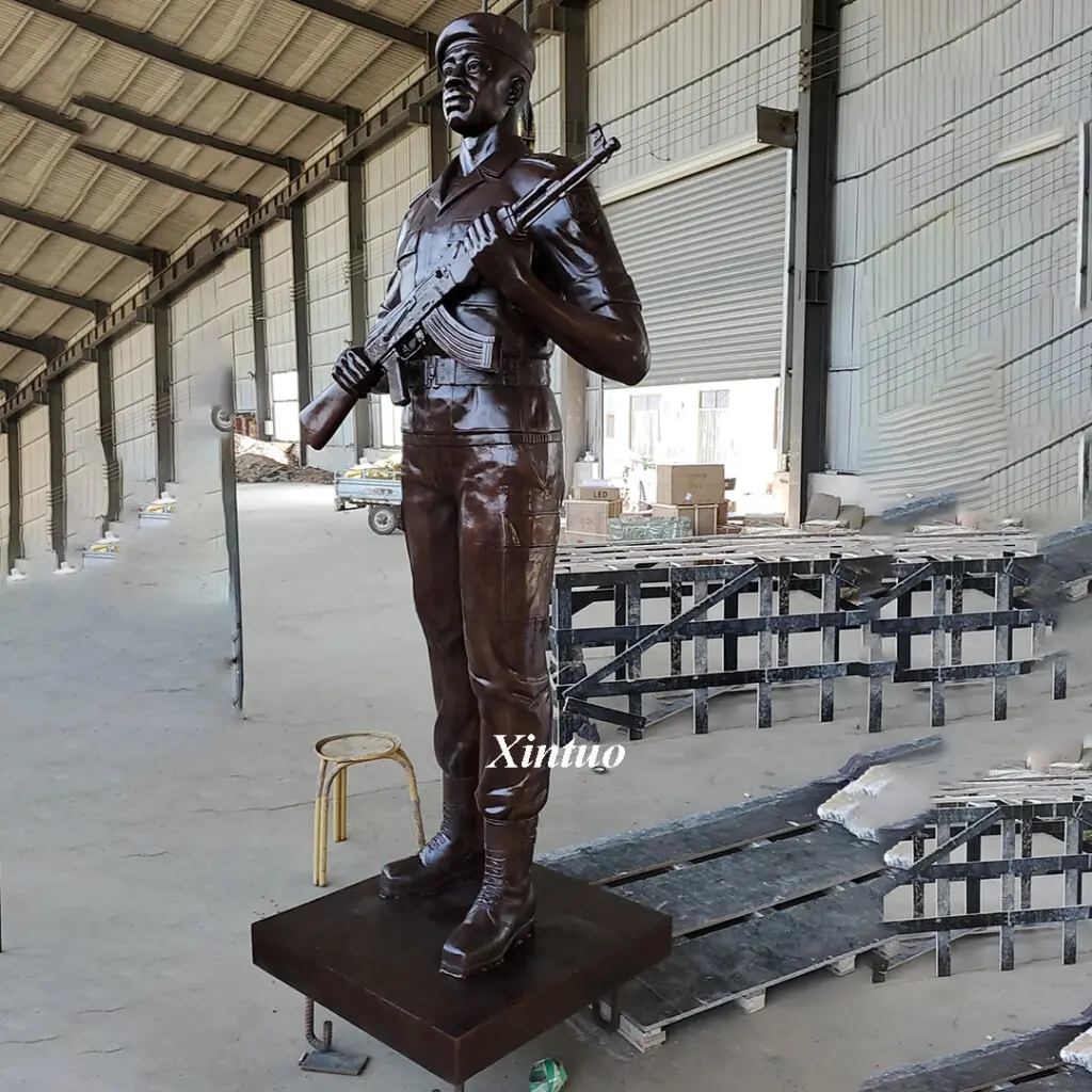 bronze soldier statue for sale