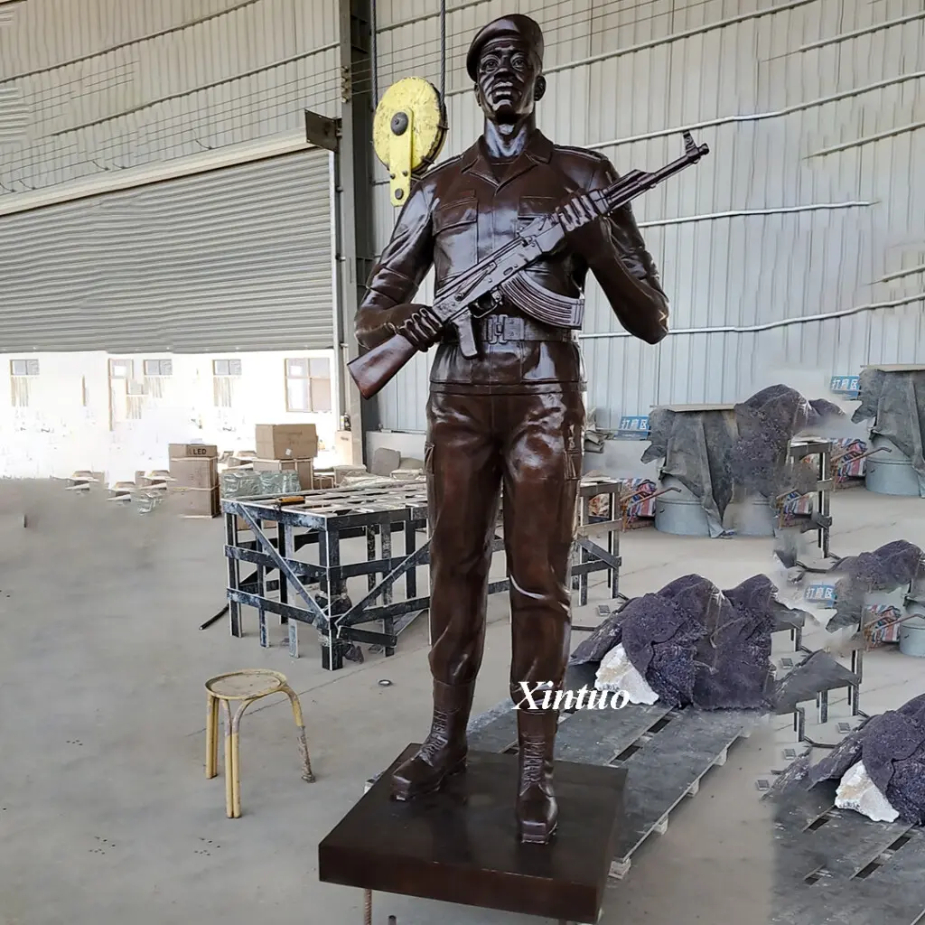bronze soldier statue for sale