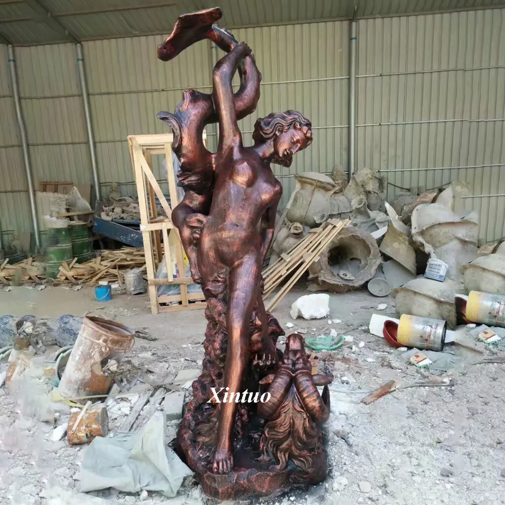 Greek Nude Woman Statue