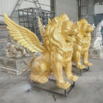 Winged Lion Sculpture