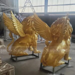 Winged Lion Sculpture