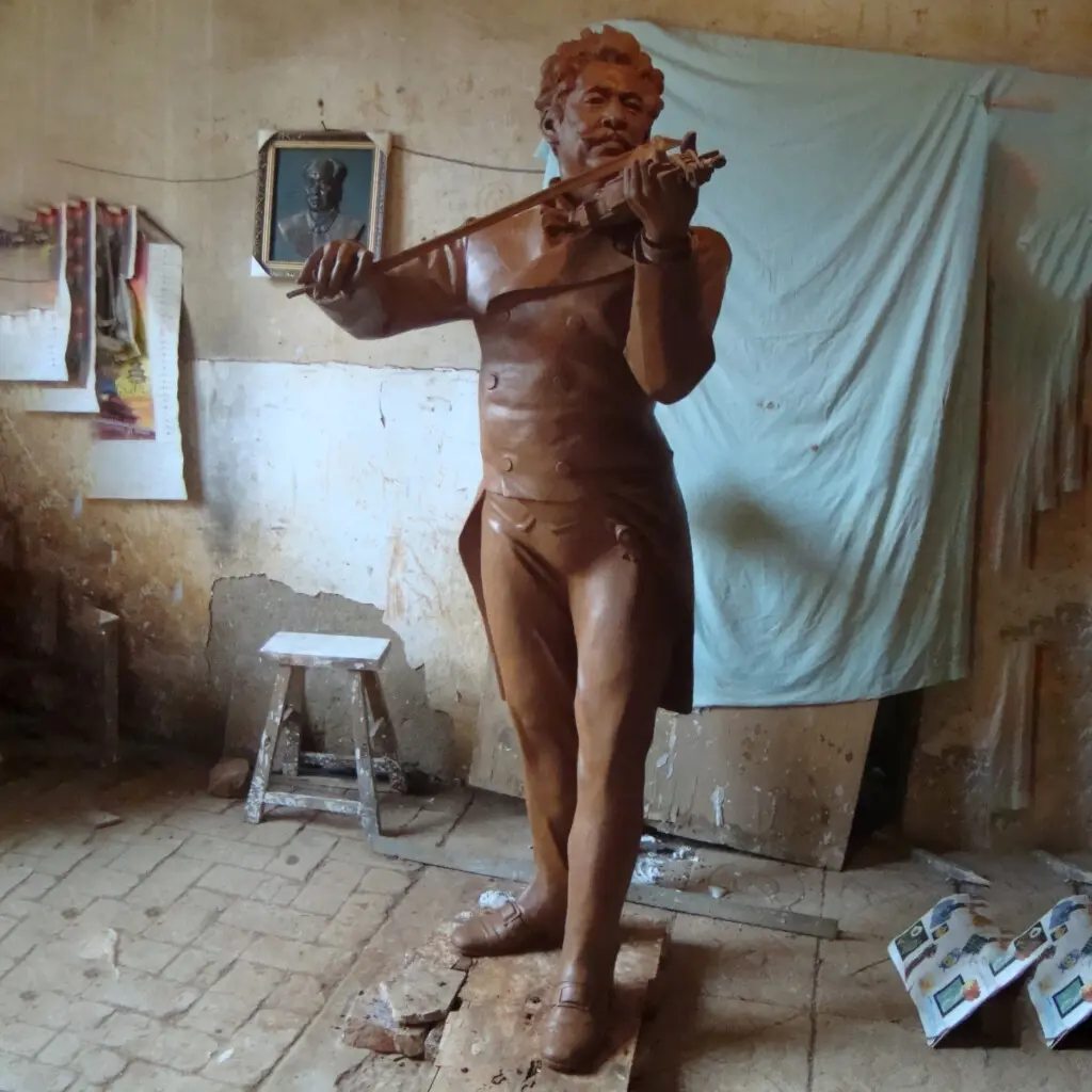 Bronze Statue Johann Strauss