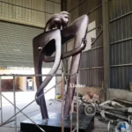 Abstract Metal Garden Sculptures